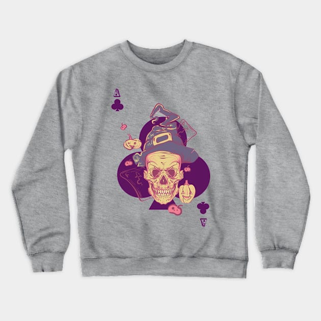 Ace of clubs Crewneck Sweatshirt by Magda